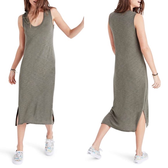 madewell jersey tank dress